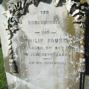 FAURE Philip -1901