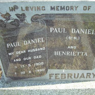 FEBRUARY Paul Daniel  &amp; Henrietta :: FEBRUARY Paul Daniel 1908-1980