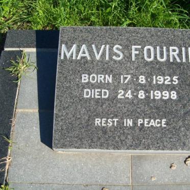 FOURIE Mavis 1925-1998