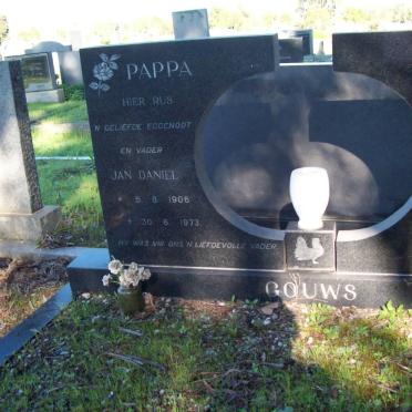 GOUWS Jan Daniel 1906-1973