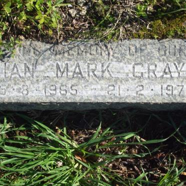 GRAY Ian Mark 1965-1972