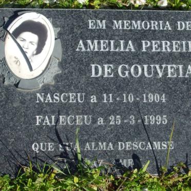 GOUVEIA Amelia Pereira, de 1904-1995