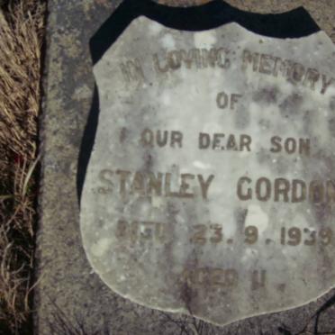 GORDON Stanley -1939