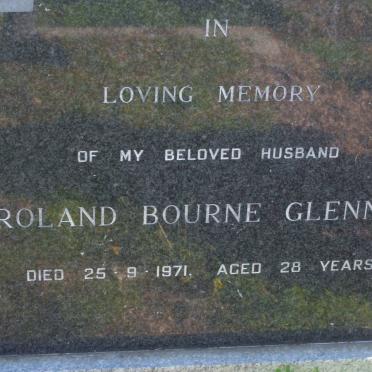 GLENNIE Roland Bourne -1971