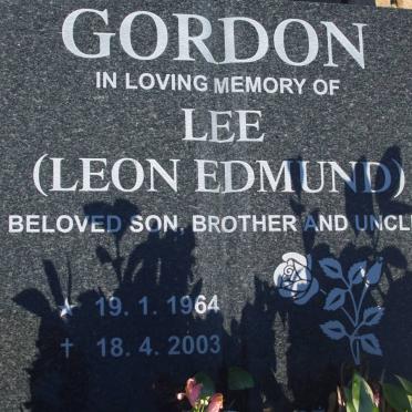 GORDON Leon Edmund 1964-2003
