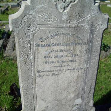 HOFMEYR Susanna Cath. Joh. nee BEUKES 1854-1898
