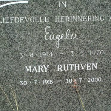 HUYSSTEEN Engela, van 1914-1970 :: VAN HUYSSTEEN Mary Ruthven 1918-2000
