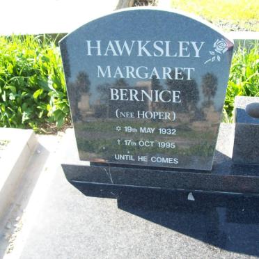 HAWKSLEY Margaret Bernice nee HOPER 1932-1995