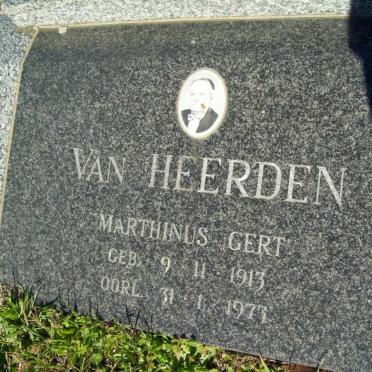 HEERDEN Marthinus Gert, van 1913-1973