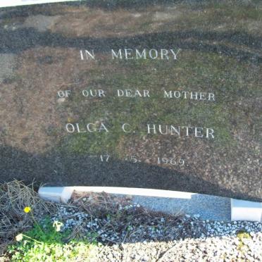 HUNTER Olga C. -1969