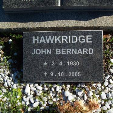 HAWKRIDGE John Bernard 1930-2005