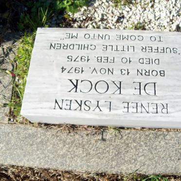 KOCK Renee Lysken, de 1974-1975