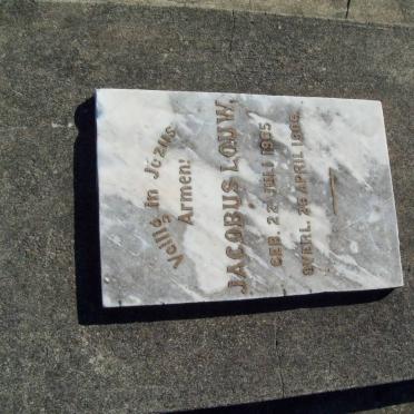 LOUW Jacobus 1905-1906