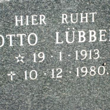 LUBBEN Otto 1913-1980