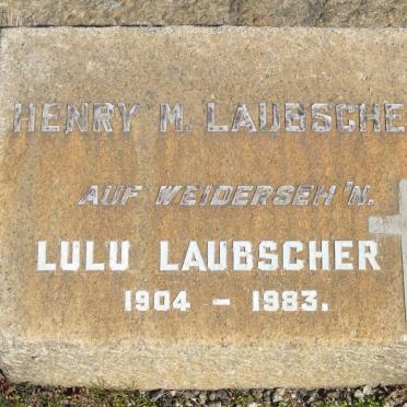LAUBSCHER Henry M. 1904-1983