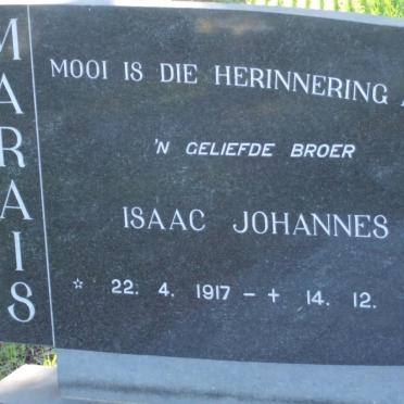 MARAIS Isaac Johannes 1917-1973