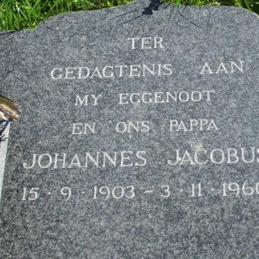 MORKEL Johannes Jacobus 1903-1960