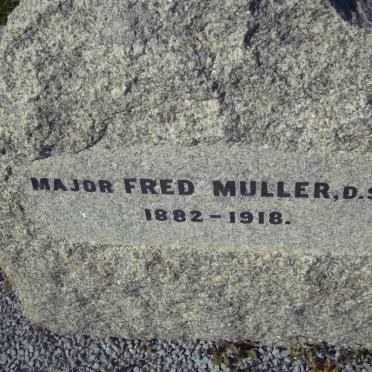 MULLER Fred 1882-1918