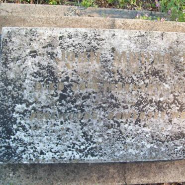 MUNRO John -1915