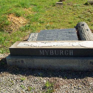 MYBURGH Willem Rudolf 1877-1955 &amp; Martha Etrecia FOUCHE 1880-1969