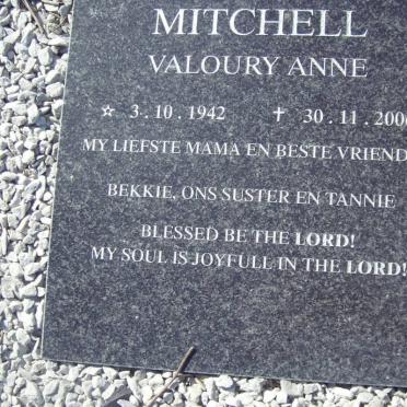 MITCHELL Valoury Anna 1942-2006