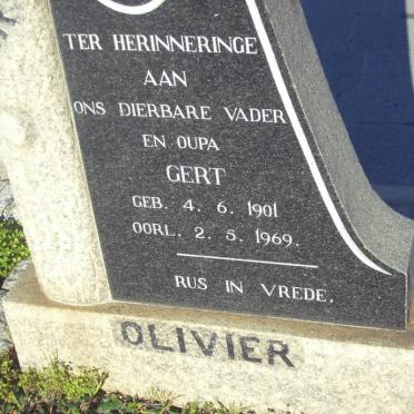 OLIVIER Gert 1901-1969