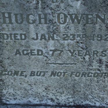 OWENS Hugh -1927