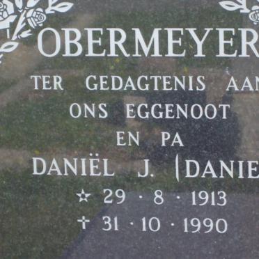 OBERMEYER Daniel J. 1913-1990