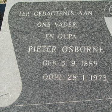 OSBORNE Pieter 1889-1973