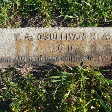 O'SULLIVAN T.A. 1894-1957