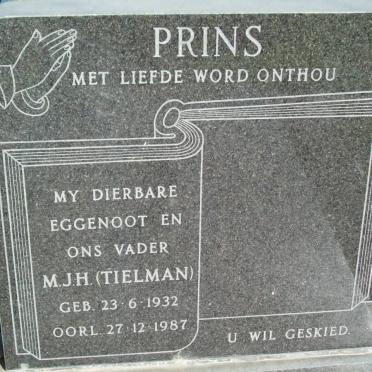 PRINS M.J.H. 1932-1987