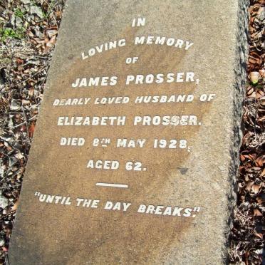 PROSSER James -1928