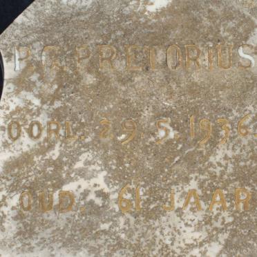 PRETORIUS P.G. -1936