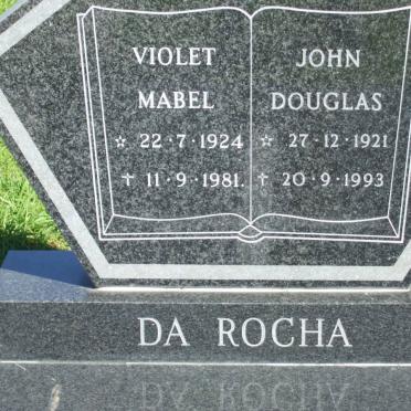 ROCHA John Douglas, da 1921-1993 &amp; Violet Mabel 1924-1981
