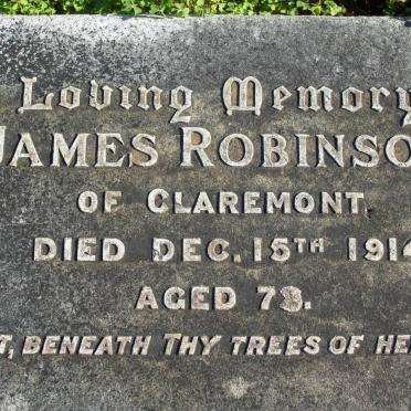 ROBINSON James -1914