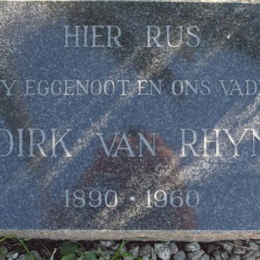 RHYN Dirk, van 1890-1960