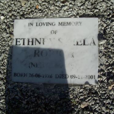 RORICH Ethney Stella nee GORDON 1926-2001