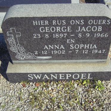 SWANEPOEL George Jacob 1897-1966 &amp; Anna Sophia 1902-1947
