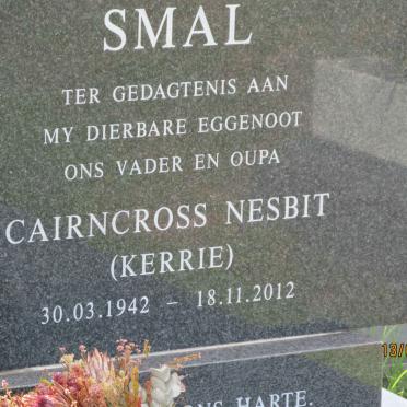 SMAL Cairncross Nesbit 1942-2012