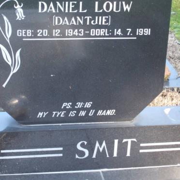 SMIT Daniel Louw 1943-1991