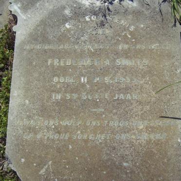 SMUTS Frederich A. -1933