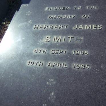 SMIT Herbert James 1905-1985
