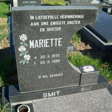 SMIT Mariette 1972-1990
