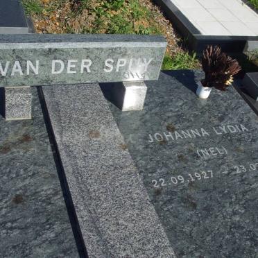 SPUY Johanna Lydia, van der nee NEL 1927-2003