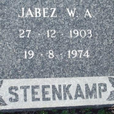 STEENKAMP Jabez W.A. 1903-1974