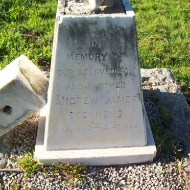 STEPHENS Andrew James 1963-1969
