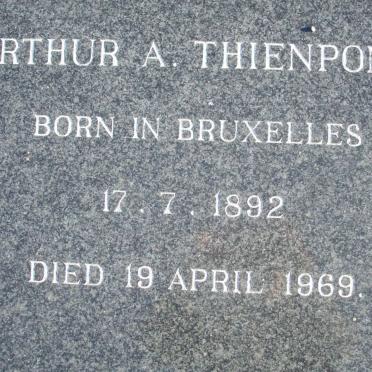 THIENPONDT Arthur A. 1892-1969