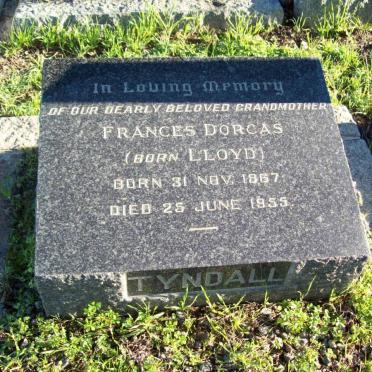 TYNDALE Frances Dorcas nee LLOYD 1867-1955