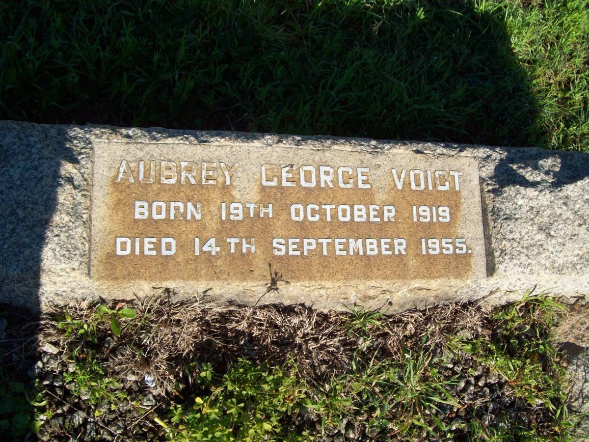 VOIGT Aubrey George 1919-1955