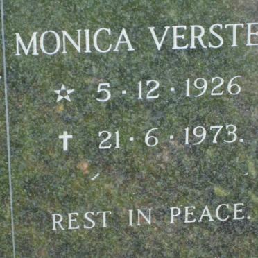 VERSTER Monica 1926-1973